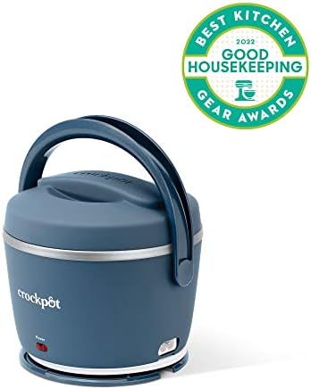 Crock-Pot Electric Lunch Box Food Warmer 20oz – Faded Blue XHV4