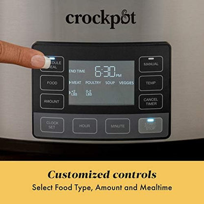 Crock-Pot MyTime 6 Quart Programmable Slow Cooker 1SKI