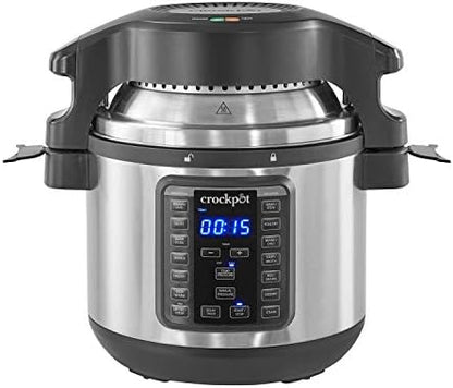 Crock-Pot Express Crisp 8 Quart 10-in-1 Pressure Cooker AXIS