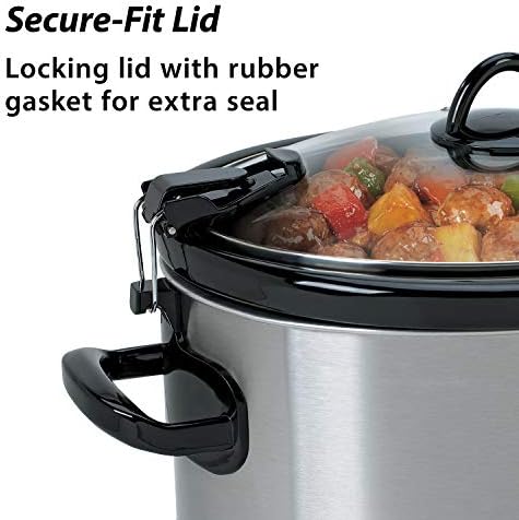 Crock-Pot Cook & Carry 6 Quart Portable Slow Cooker XGTH