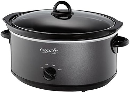 Crock-Pot 7 Quart Slow Cooker – Charcoal UF1F