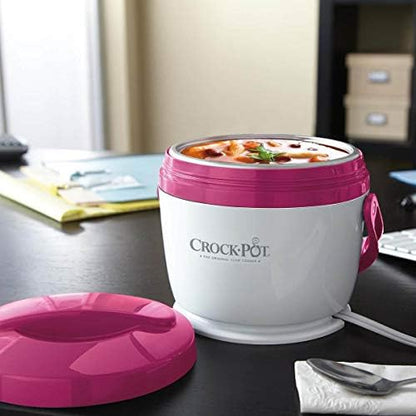Crock-Pot Lunch Crock Portable Food Warmer 20oz – Pink FHLW