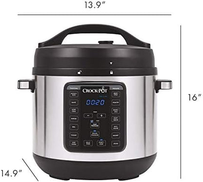 Crock-Pot 8 Quart Express Crock Multi-Use Pressure Cooker I4PD
