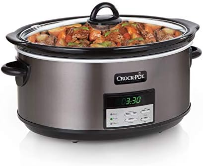 Crock-Pot 8 Quart Programmable Slow Cooker with Auto Warm EDOP