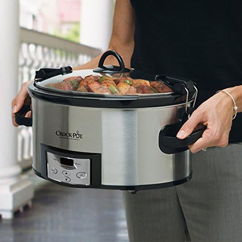 Crock-Pot Cook & Carry 6 Quart Programmable Slow Cooker 01V6