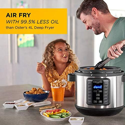 Crock-Pot Express Crisp 8 Quart 10-in-1 Pressure Cooker AXIS
