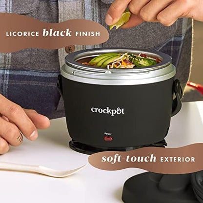 Crock-Pot Electric Lunch Box Food Warmer 20oz – Black 4EE4