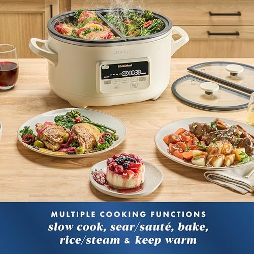 Crock-Pot MultiMeal Multicooker with Programmable Slow Cooker 54RW
