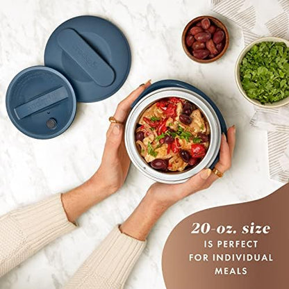Crock-Pot Electric Lunch Box Food Warmer 20oz – Faded Blue XHV4