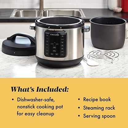 Crock-Pot 8 Quart Express Crock Multi-Use Pressure Cooker I4PD