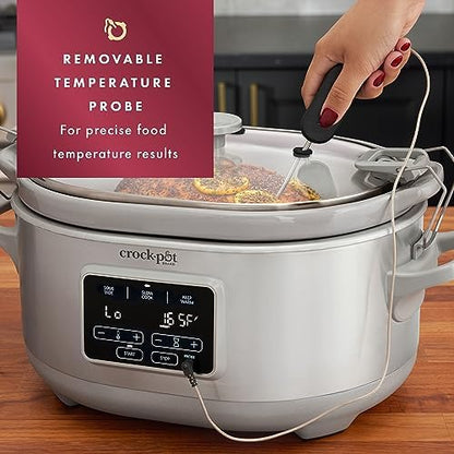 Crock-Pot 7 Quart Programmable Cook & Carry Slow Cooker IACZ