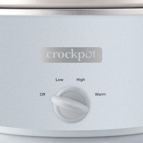 Crock-Pot 4.5 Quart Manual Slow Cooker – Macaroon Blue HQAO