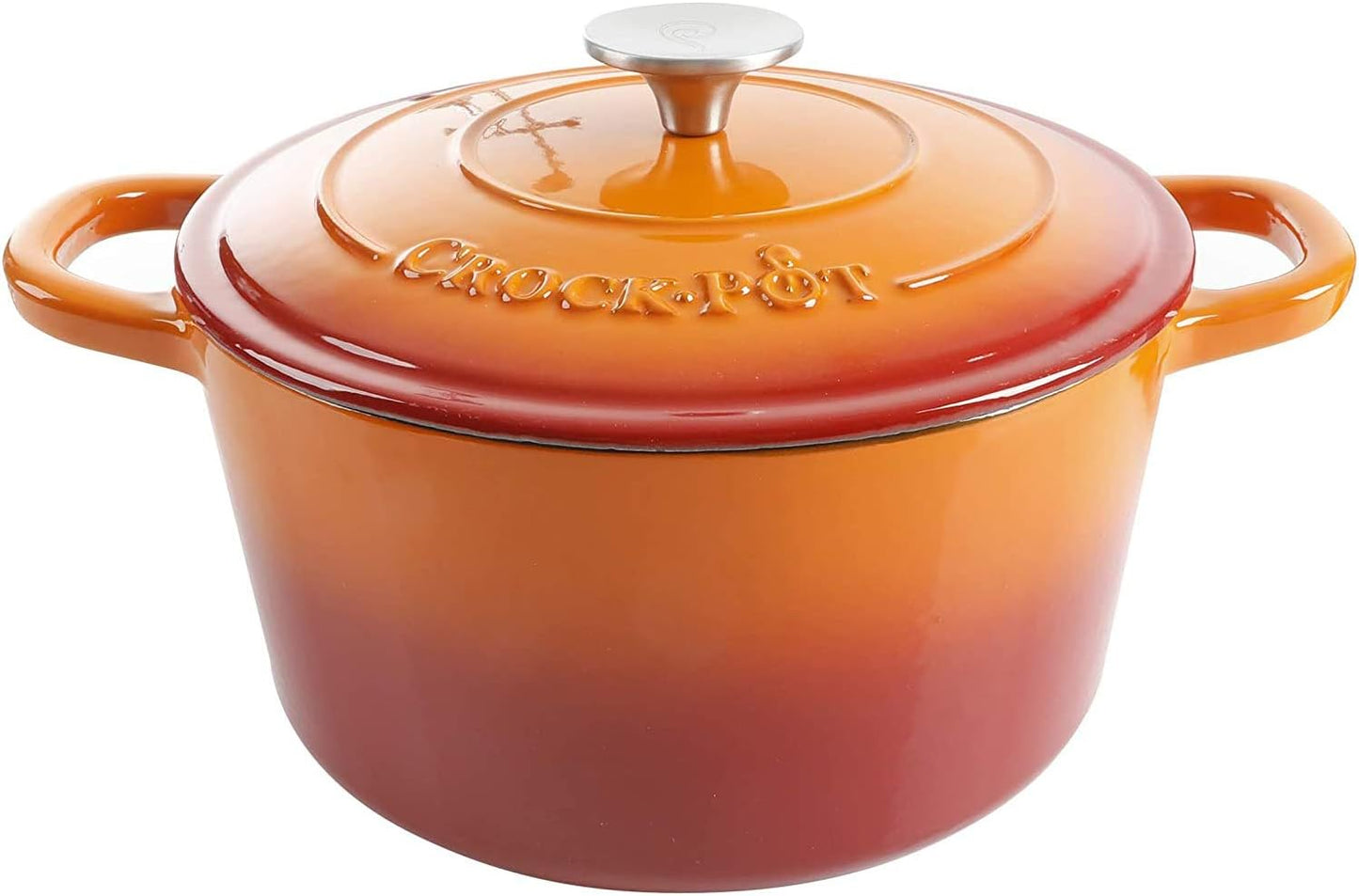 Crock-Pot 3 Quart Enameled Cast Iron Dutch Oven – Aqua 9VTM