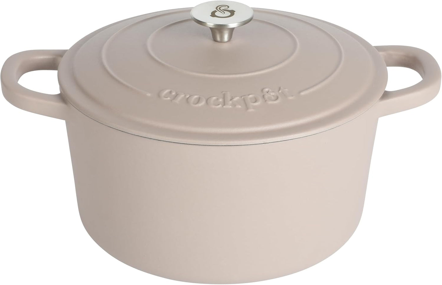 Crock-Pot 3 Quart Enameled Cast Iron Dutch Oven – Aqua 9VTM