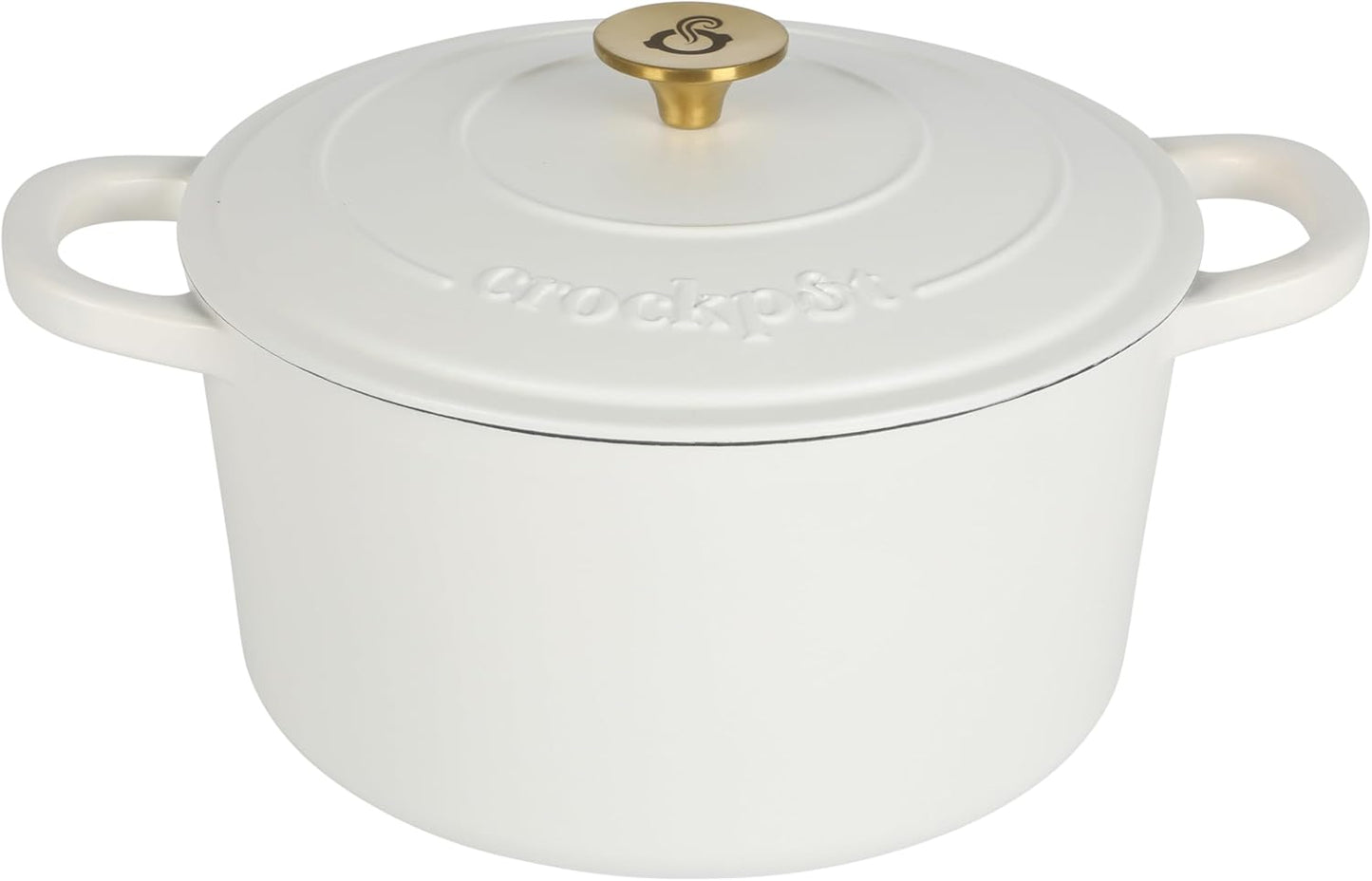 Crock-Pot 3 Quart Enameled Cast Iron Dutch Oven – Aqua 9VTM
