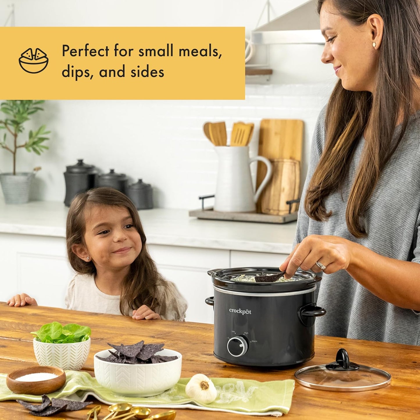 Crock-Pot 2 Quart Mini Slow Cooker – Classic Compact Cooker NPH0